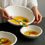 Bowl de Cerâmica com Borda Rústica e Design Orgânico Bowl de Cerâmica com Borda Rústica e Design Orgânico Doca