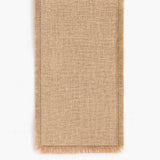 Caminho de Mesa de Linho com Borda Desfiada Caminho de Mesa de Linho com Borda Desfiada Doca