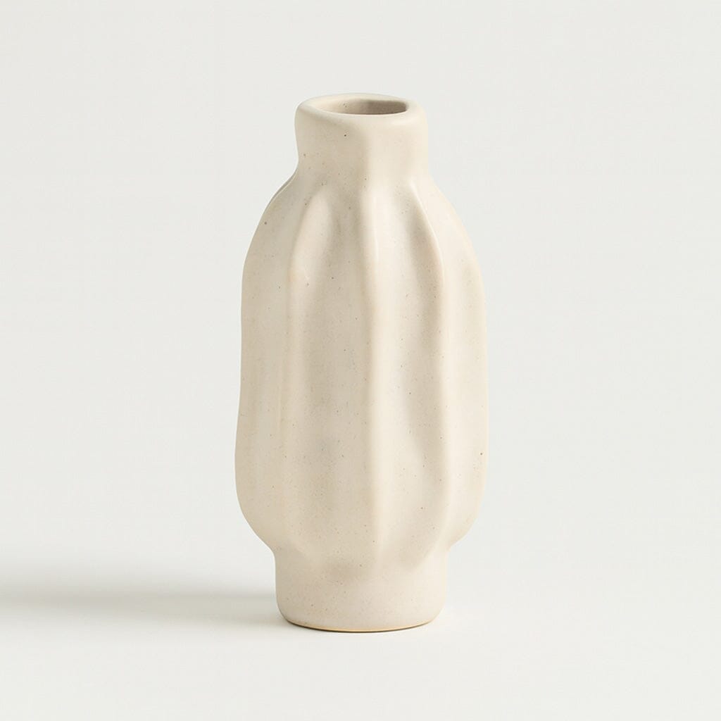 Castiçais de Cerâmica com Textura Orgânica Castiçais de Cerâmica com Textura Orgânica Doca Grande