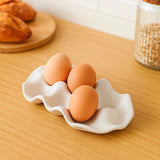 Porta Ovos de Cerâmica com Design Orgânico Porta Ovos de Cerâmica com Design Orgânico Doca