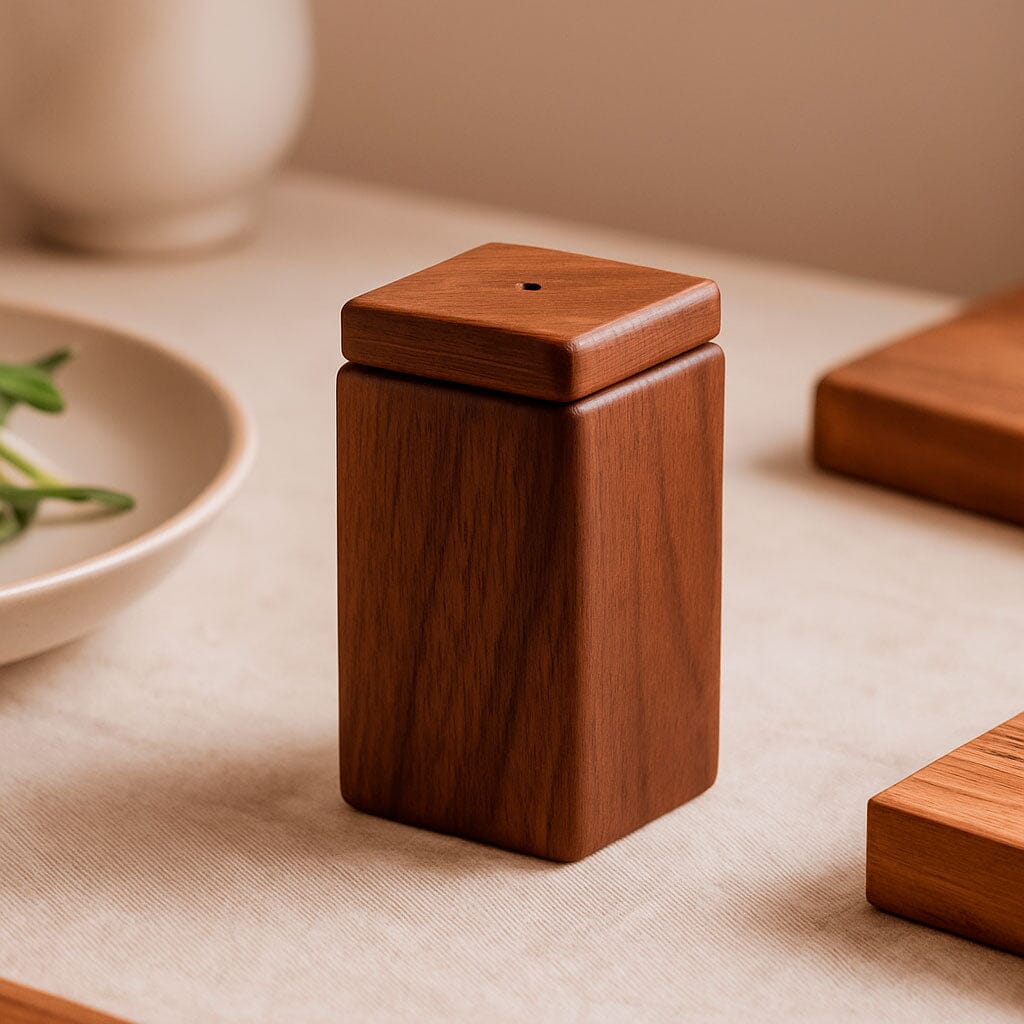 Porta-palitos de Madeira com Tampa Magnética Porta-palitos de Madeira com Tampa Magnética Doca