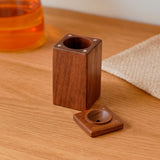 Porta-palitos de Madeira com Tampa Magnética Porta-palitos de Madeira com Tampa Magnética Doca