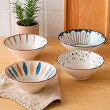 Tigela de Cerâmica Estampada Artesanal 700ml Tigela de Cerâmica Estampada Artesanal 700ml Doca