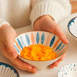 Tigela de Cerâmica Estampada Artesanal 700ml Tigela de Cerâmica Estampada Artesanal 700ml Doca