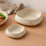 Tigelas Rasas de Cerâmica Estilo Minimalista Tigelas Rasas de Cerâmica Estilo Minimalista Doca