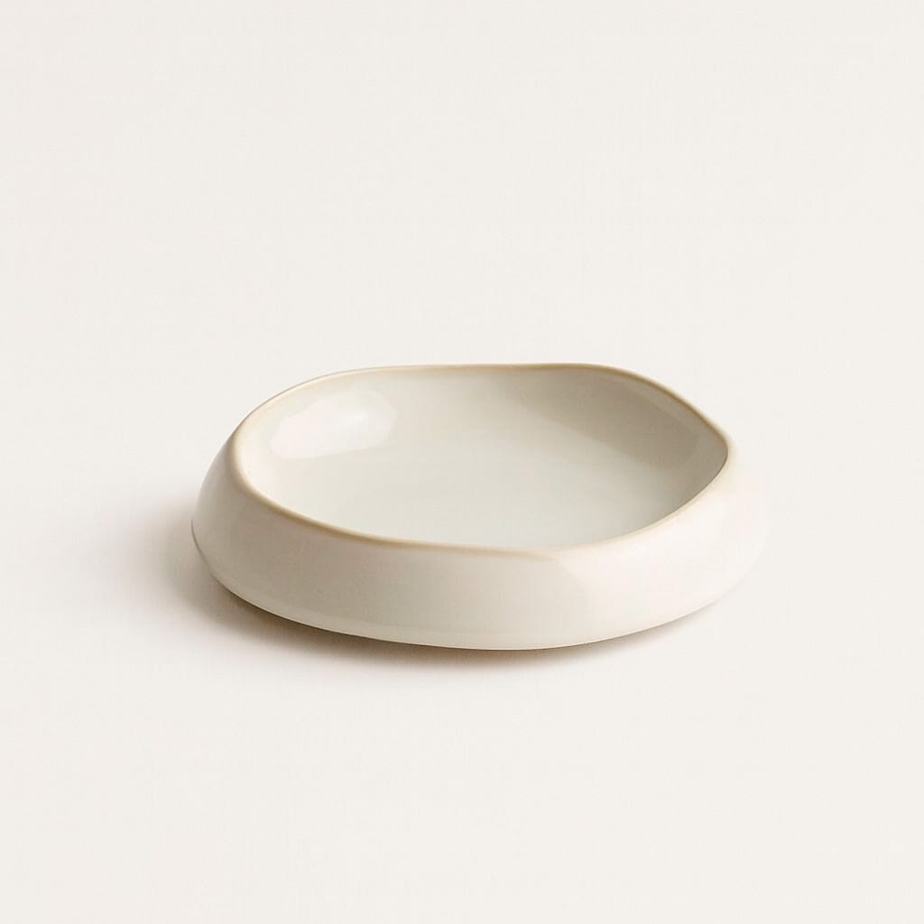 Tigelas Rasas de Cerâmica Estilo Minimalista Tigelas Rasas de Cerâmica Estilo Minimalista Doca Médio