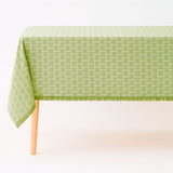 Toalha de Mesa Retangular com Borlas em Algodão Toalha de Mesa Retangular com Borlas em Algodão Doca Verde 90x150cm