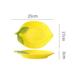 Travessa Cerâmica Lemon Doca House Lemon plate