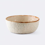 Travessa de Cerâmica Rústica Esmaltada Travessa de Cerâmica Rústica Esmaltada Doca Travessa funda média