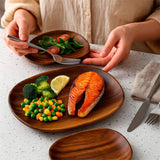 Travessa de Madeira Artesanal para Servir Travessa de Madeira Artesanal para Servir Doca