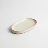 Travessa Oval de Cerâmica Rasa para Servir Travessa Oval de Cerâmica Rasa para Servir Doca G