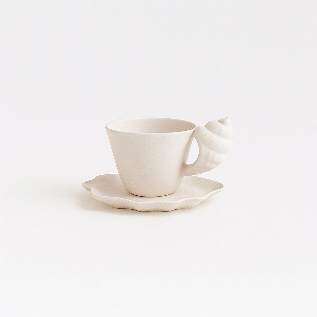 Xícara de Cerâmica Fosca com Estilo Escandinavo Xícara de Cerâmica Fosca com Estilo Escandinavo Doca