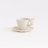 Xícara de Cerâmica Fosca com Estilo Escandinavo Xícara de Cerâmica Fosca com Estilo Escandinavo Doca