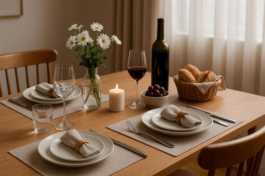 Mesa posta simples e elegante: guia para transformar qualquer refeição