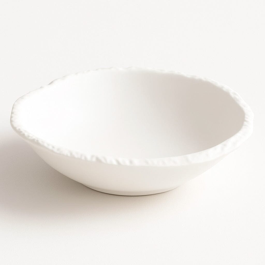 Bowl de Cerâmica com Borda Rústica e Design Orgânico Bowl de Cerâmica com Borda Rústica e Design Orgânico Doca 
