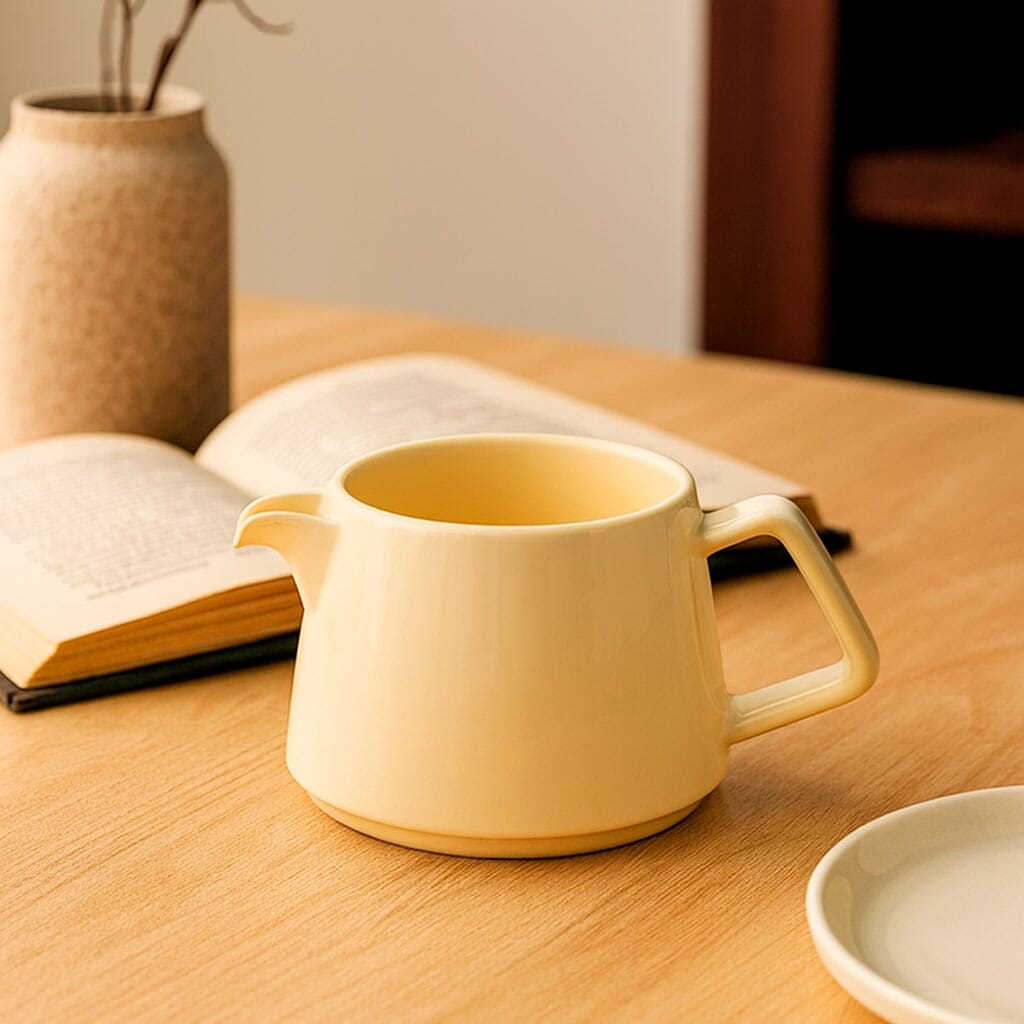 Cafeteira Manual de Cerâmica com Rechaud a Vela Cafeteira Manual de Cerâmica com Rechaud a Vela Doca 