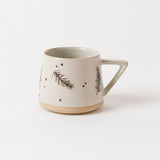 Caneca Natalina de Cerâmica 300ml Estampas Festivas Caneca Natalina de Cerâmica 300ml Estampas Festivas Doca Folha 300ml 