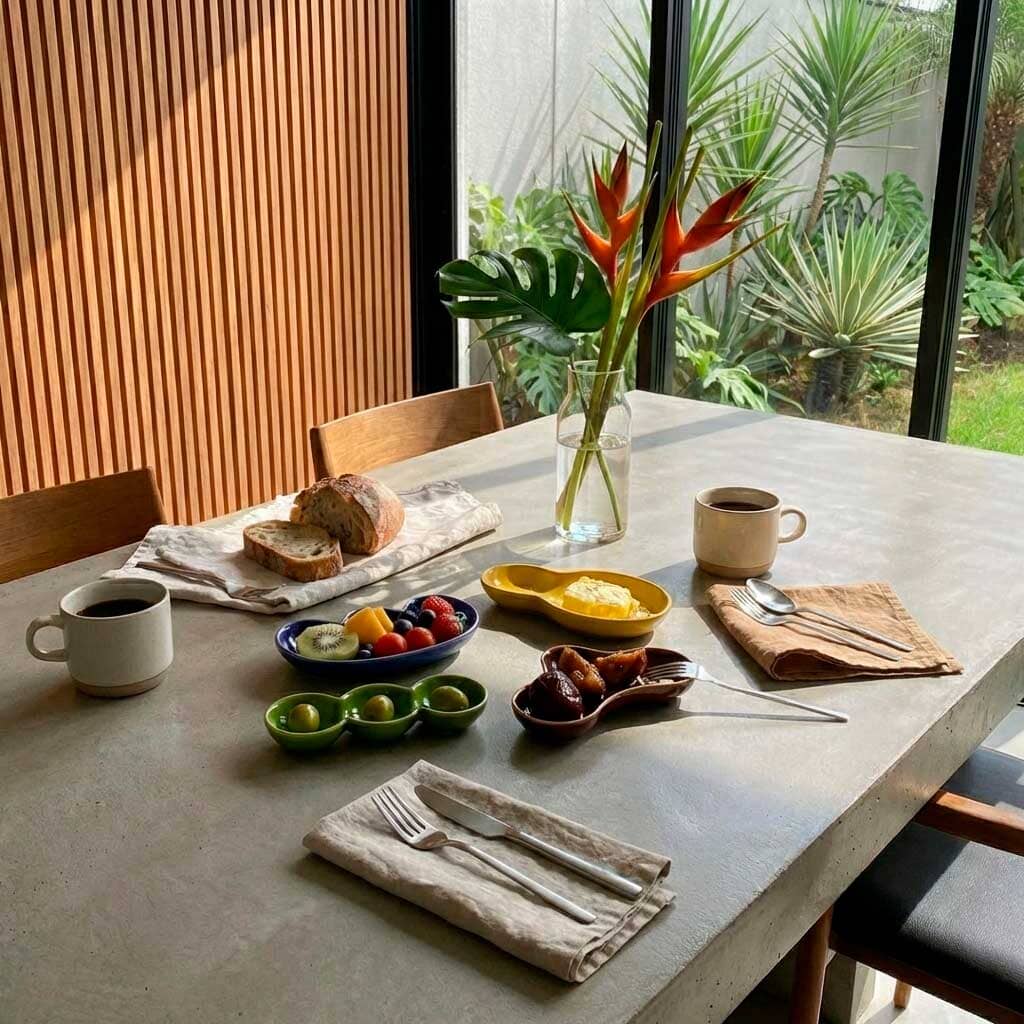 Conjunto de Petisqueiras Decorativas em Cerâmica Conjunto de Petisqueiras Decorativas em Cerâmica Doca 