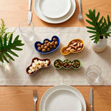 Conjunto de Petisqueiras Decorativas em Cerâmica Conjunto de Petisqueiras Decorativas em Cerâmica Doca 