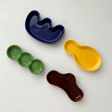 Conjunto de Petisqueiras Decorativas em Cerâmica Conjunto de Petisqueiras Decorativas em Cerâmica Doca Conjunto 4 peças 