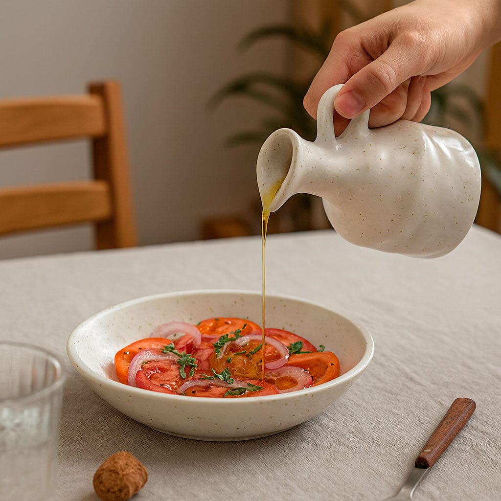 Garrafa de Cerâmica com Rolha de Cortiça para Azeite 400ml Garrafa de Cerâmica com Rolha de Cortiça para Azeite 400ml Doca 