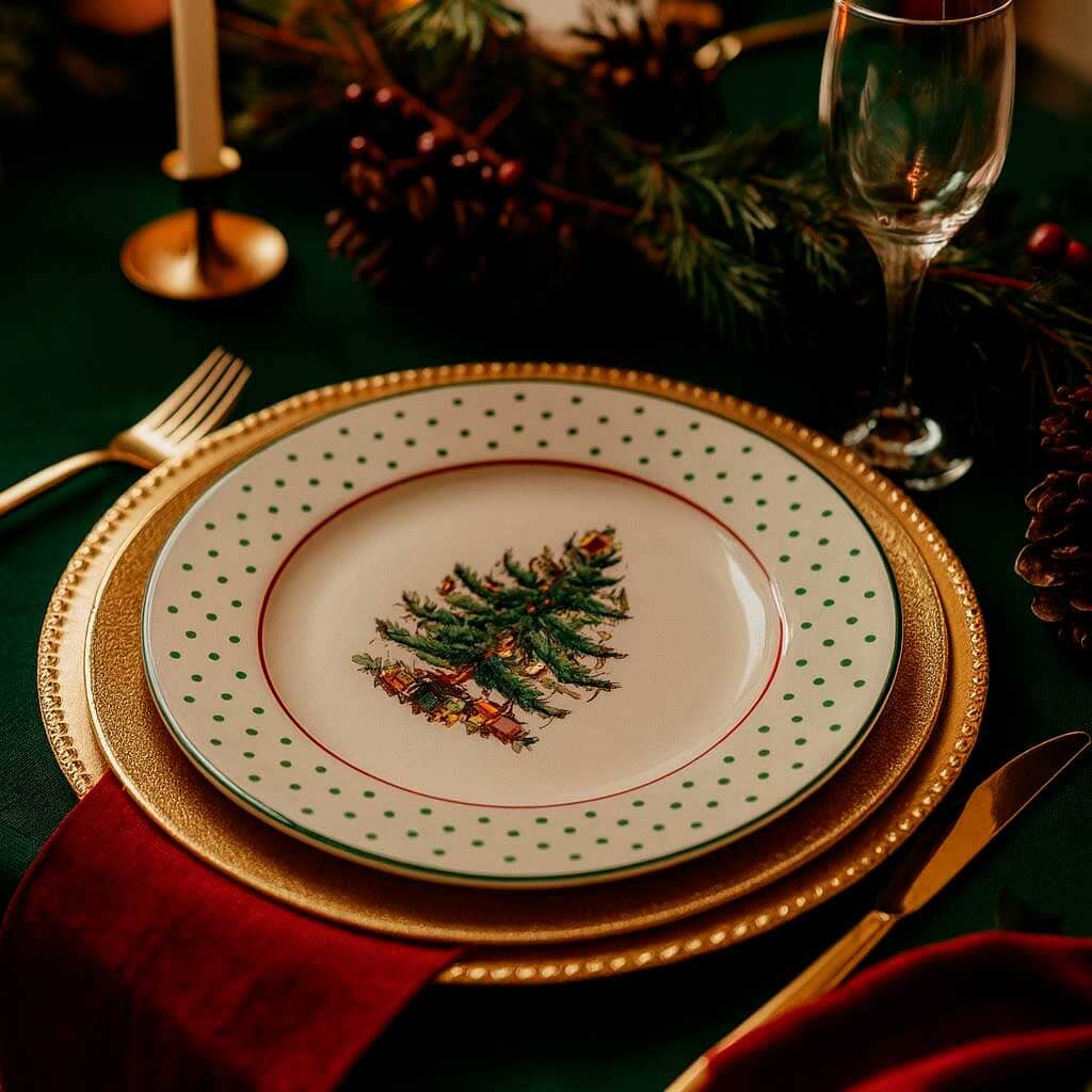 Louça Natalina de Cerâmica Árvore de Natal Louça Natalina de Cerâmica Árvore de Natal Doca 