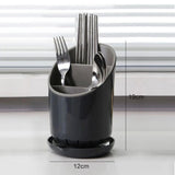 Porta Talheres Luzzara Doca House black 1pc 