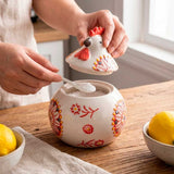 Porta Temperos de Cerâmica em Formato de Galinha Porta Temperos de Cerâmica em Formato de Galinha Doca 