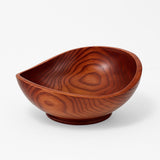 Tigela de Madeira Oval para Servir e Decorar Tigela de Madeira Oval para Servir e Decorar Doca 