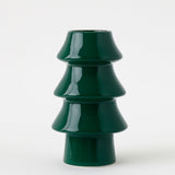 Vaso Cerâmica Natalino Estilo Árvore Natal Vaso Cerâmica Natalino Estilo Árvore Natal Doca 