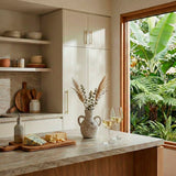 Vaso Decorativo Ânfora Wabi-sabi em Cerâmica Rústica com Alças Vaso Decorativo Ânfora Wabi-sabi em Cerâmica Rústica com Alças Doca 